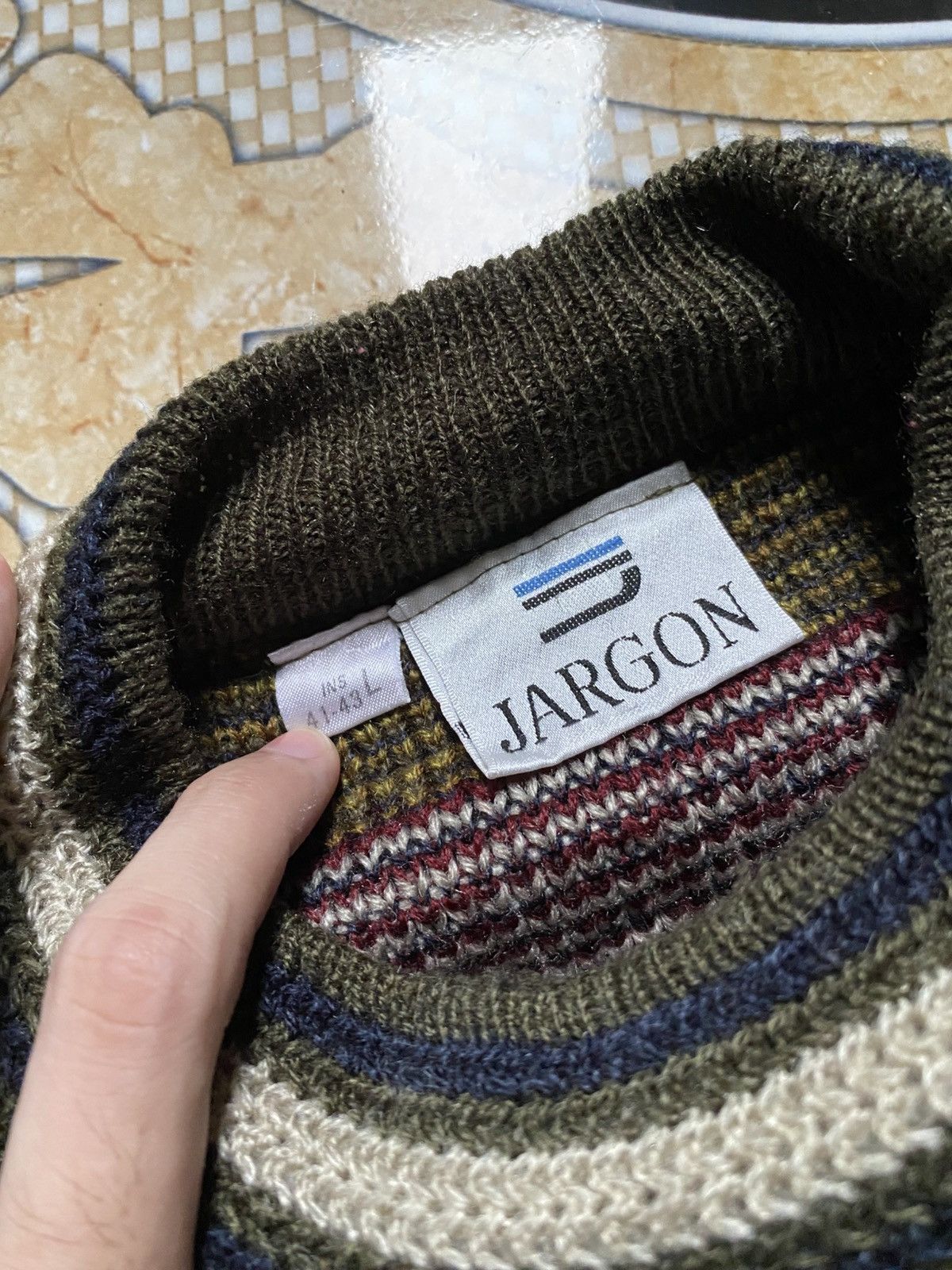 Other Vintage 90s Coogi Knitwear Jargon Style Grandpa Size US L / EU 52-54 / 3 - 8 Thumbnail