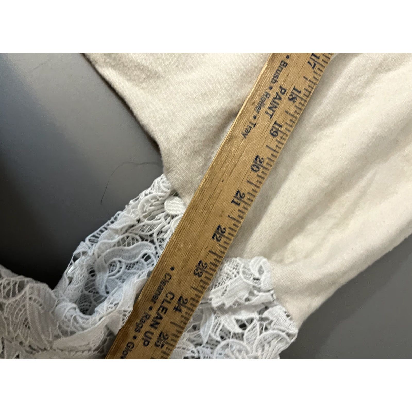 French Connection French Connection Womens Ivory Crop Sweater Size Large Size L / US 10 / IT 46 - 6 Thumbnail