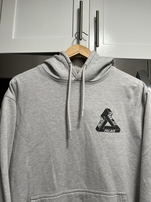 Palace Palace Skateboards Sweatshirt Hoodie Grey Men's Size Medium