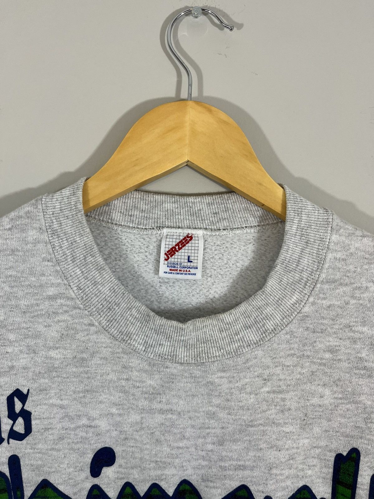Vintage 1994 Embroidered Retro 90s Crewneck Sweatshirt Size US L / EU 52-54 / 3 - 3 Thumbnail