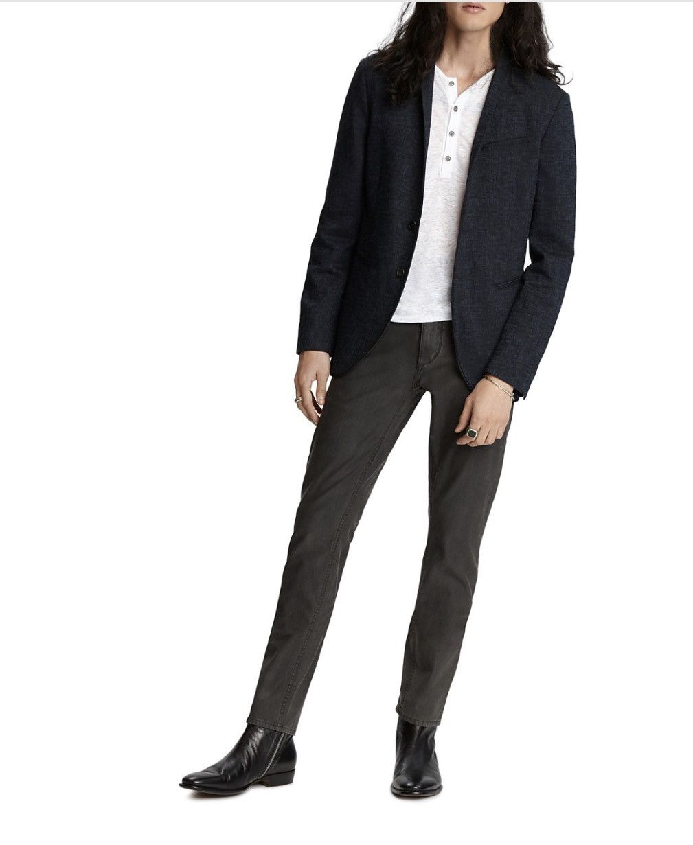 John Varvatos Jacquard Shawl Collar Jacket EU 48 USA 38 Size US M / EU 48-50 / 2 - 3 Thumbnail