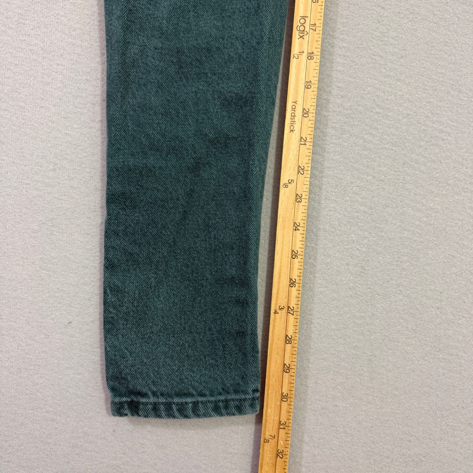 Vintage Vintage Levis 900 Jeans Women's 7 Green Mom High Rise 90s Size 26" / US 2 / IT 38 - 10 Thumbnail