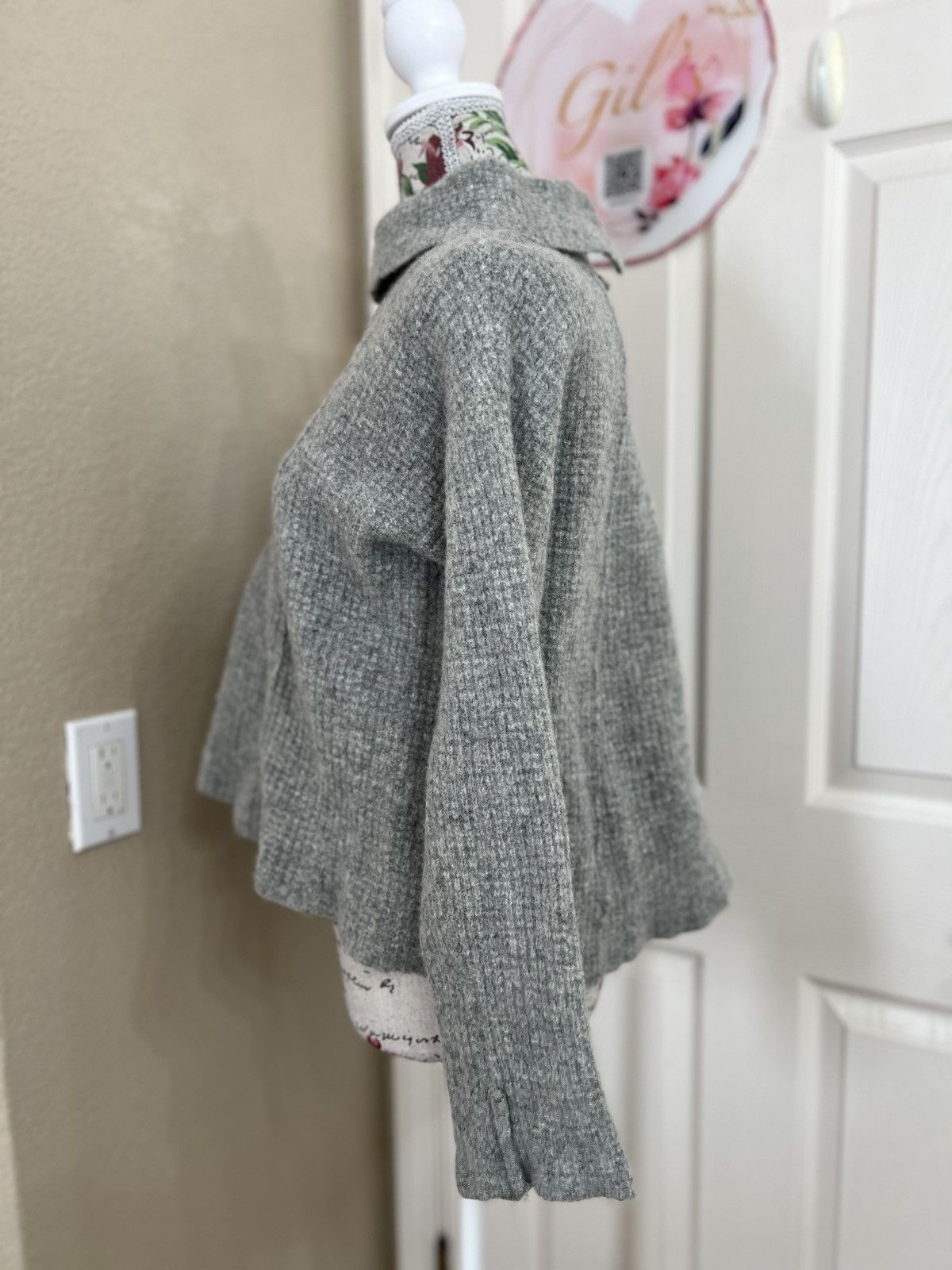 Free People Free People gray wool sweater size M Size M / US 6-8 / IT 42-44 - 4 Thumbnail