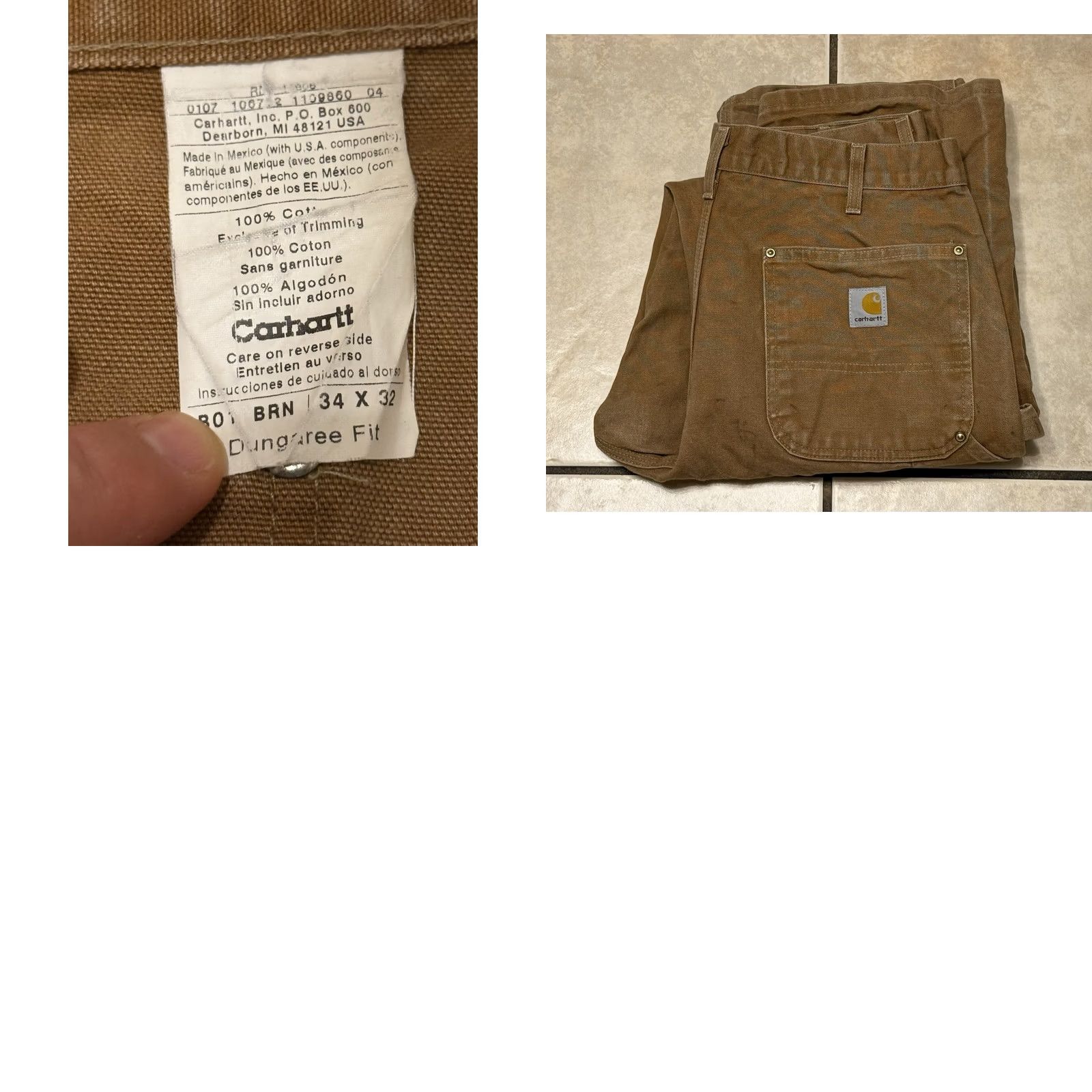 Carhartt Carhartt Pants Size US 34 / EU 50 - 9 Thumbnail