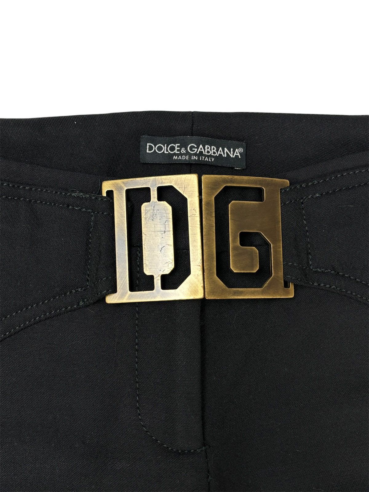 Dolce & Gabbana DOLCE GABBANA WOMEN FLARED PATTS WIDE LED TROUSERS IT 38 XS Size 26" / US 2 / IT 38 - 10 Thumbnail