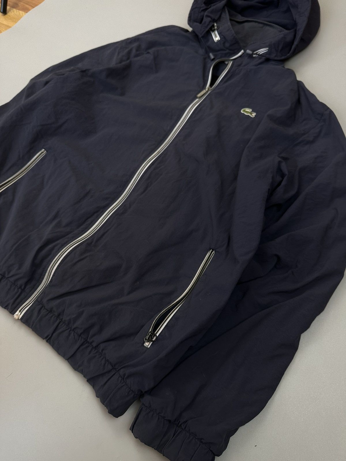 Lacoste × Vintage Vintage light Jaket Lacoste y2k Size US L / EU 52-54 / 3 - 2 Thumbnail