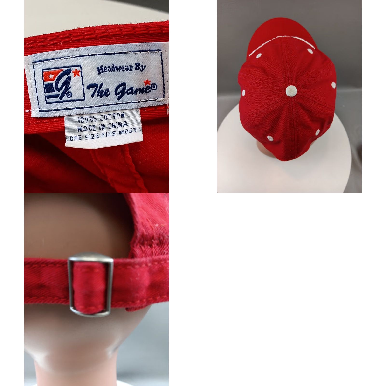 NASCAR VINTAGE Coors Light NASCAR Racing Hat Cap Red The Game Brand Adjustable Men Hat Size ONE SIZE - 8 Thumbnail