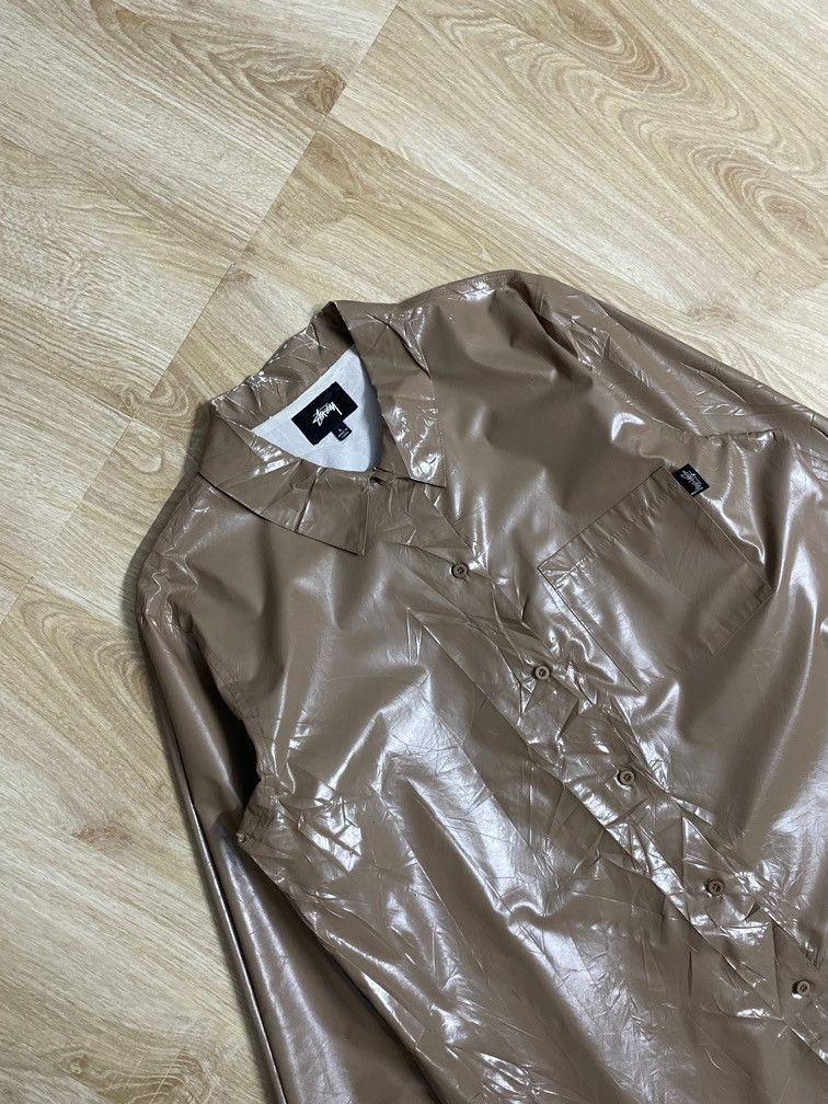 Stussy Rare material stussy button up shirt Size US L / EU 52-54 / 3 - 3 Thumbnail