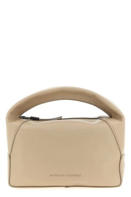 Brunello Cucinelli BRUNELLO CUCINELLI Duo beige Top Handle Bag New & Authentic Size ONE SIZE - 1 Thumbnail