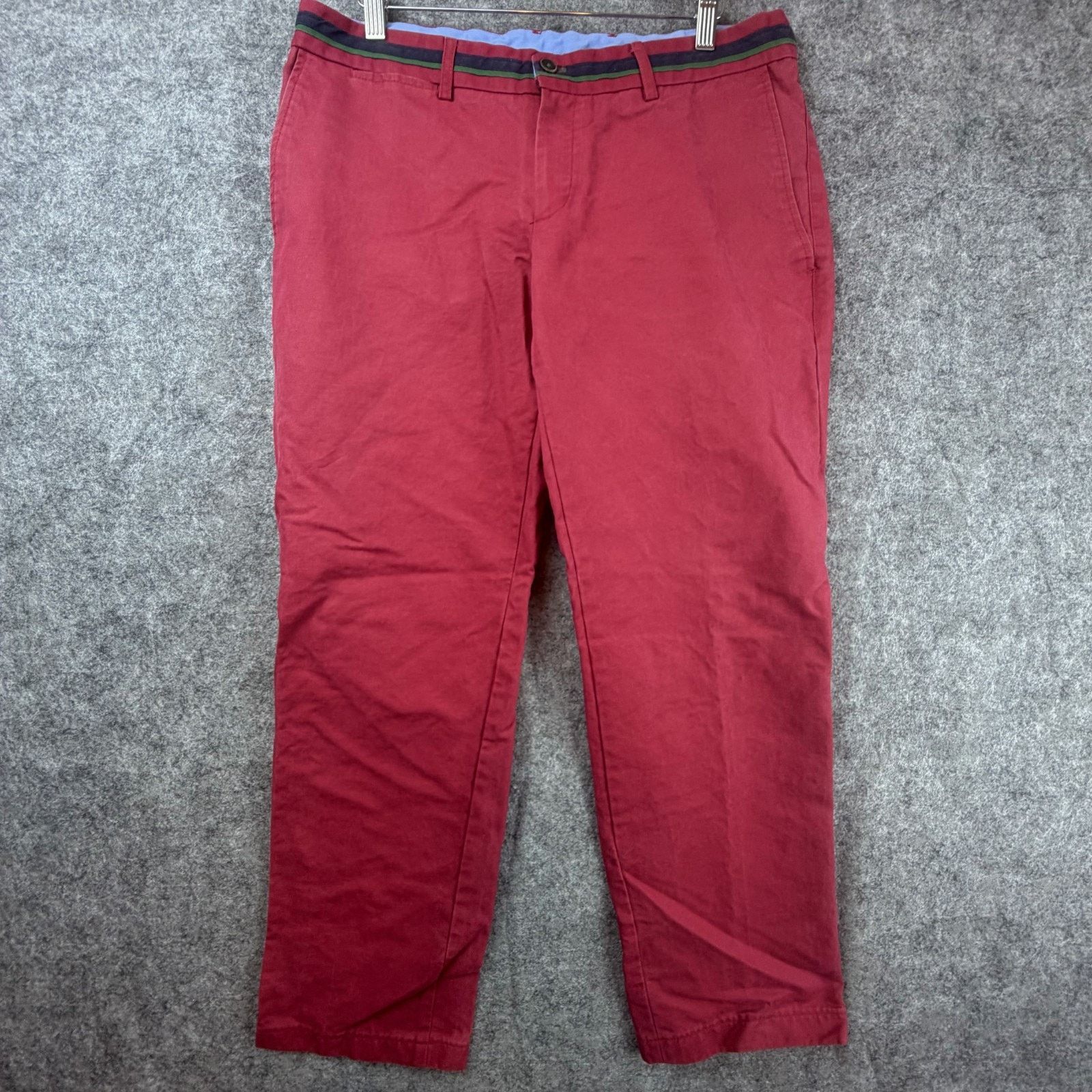 El Ganso El Ganso Chino Pants Mens 34 Red Cropped Golf Preppy Y2K Size US 34 / EU 50 - 1 Thumbnail