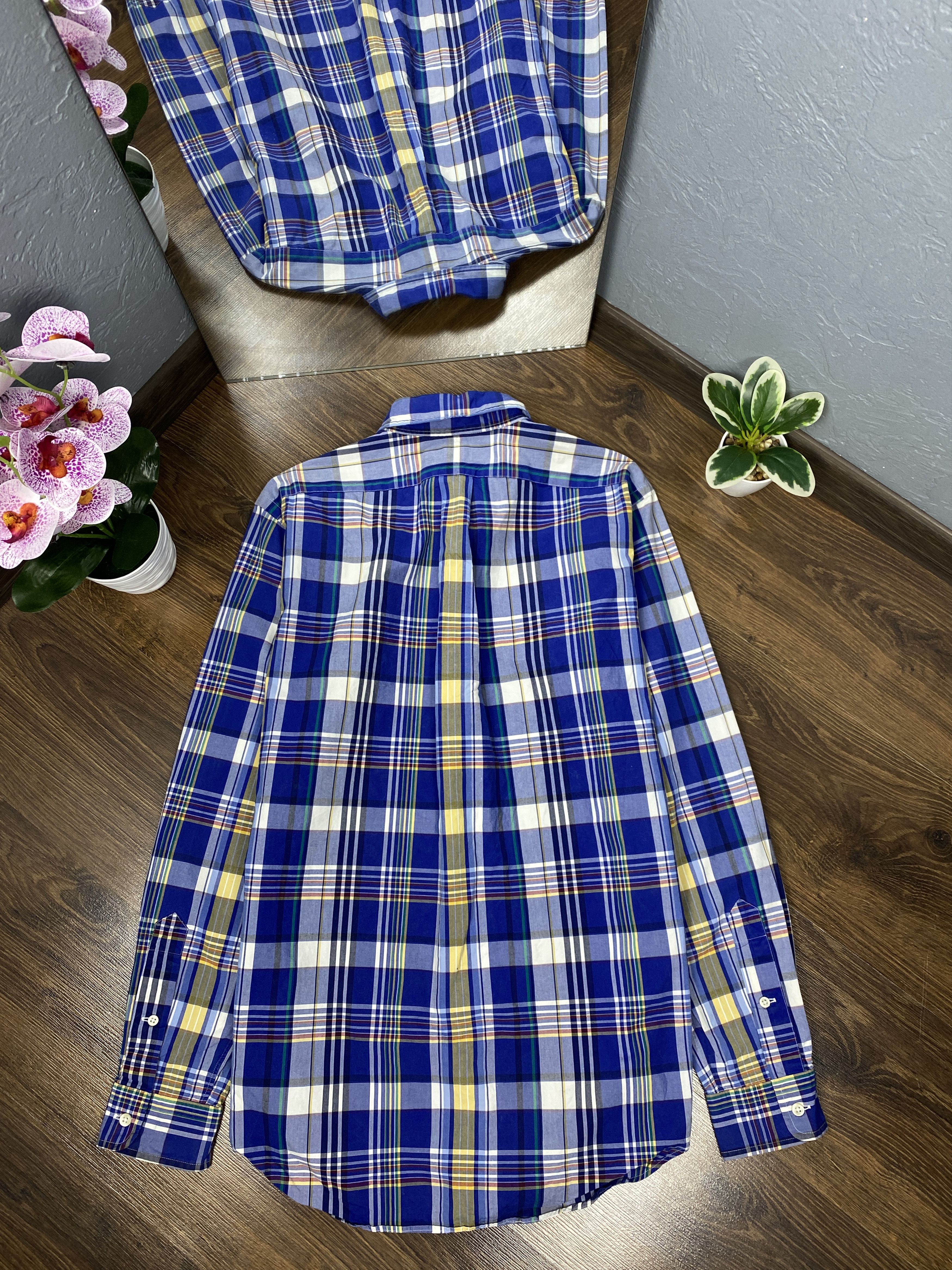 Polo Ralph Lauren × Ralph Lauren Polo Ralph Lauren vintage long sleeve plaid shirt y2k Size US M / EU 48-50 / 2 - 8 Thumbnail