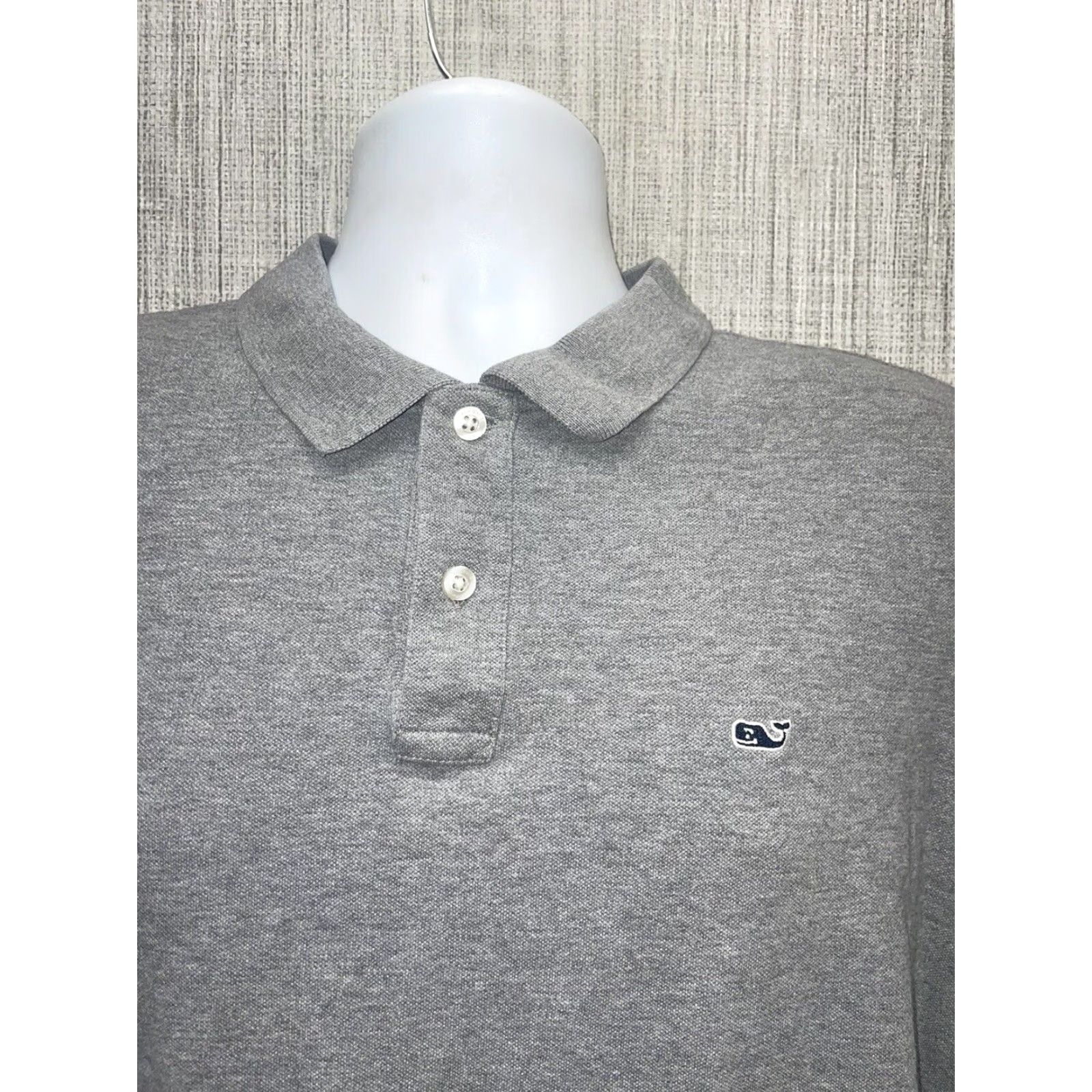 Vineyard Vines Vineyard Vines Golf Polo Mens L Grey Size US L / EU 52-54 / 3 - 2 Thumbnail