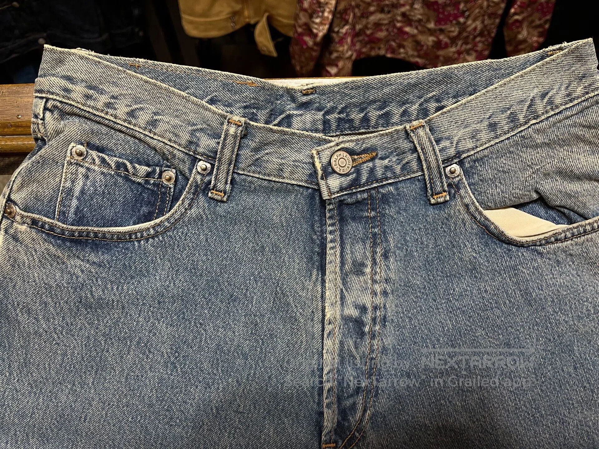 RRL Ralph Lauren RRL Distressed Denim Jeans by Ralph Lauren. Size US 31 - 6 Thumbnail