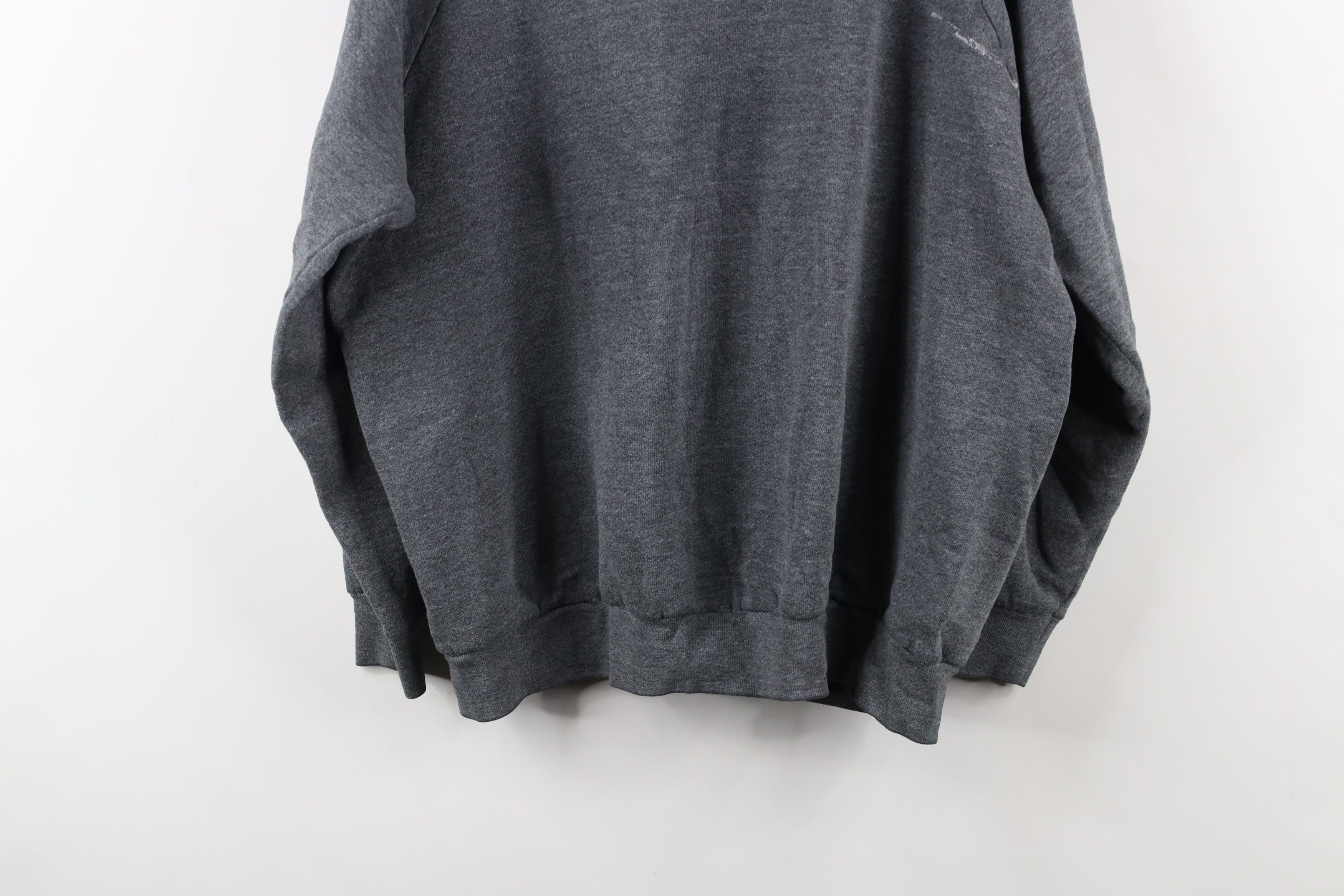 Vintage Vintage 80s 90s Streetwear Blank Crewneck Sweatshirt USA Size US L / EU 52-54 / 3 - 15 Thumbnail