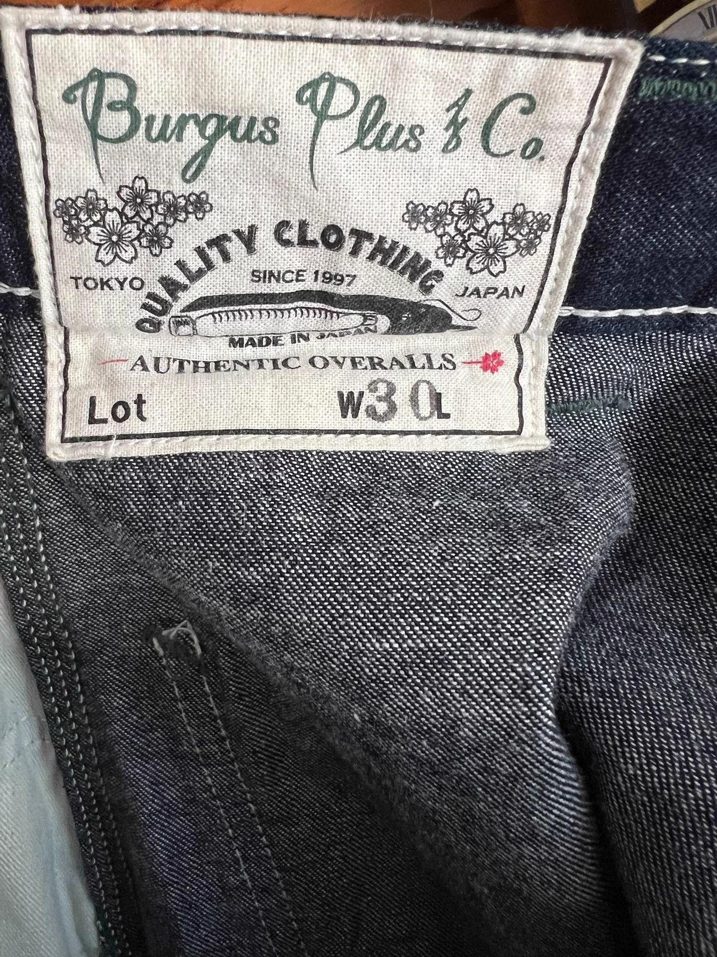 Burgus Plus BURGUS PLUS Indigo Painter Pants 11oz Denim Nippon 30 Size US 30 / EU 46 - 8 Thumbnail