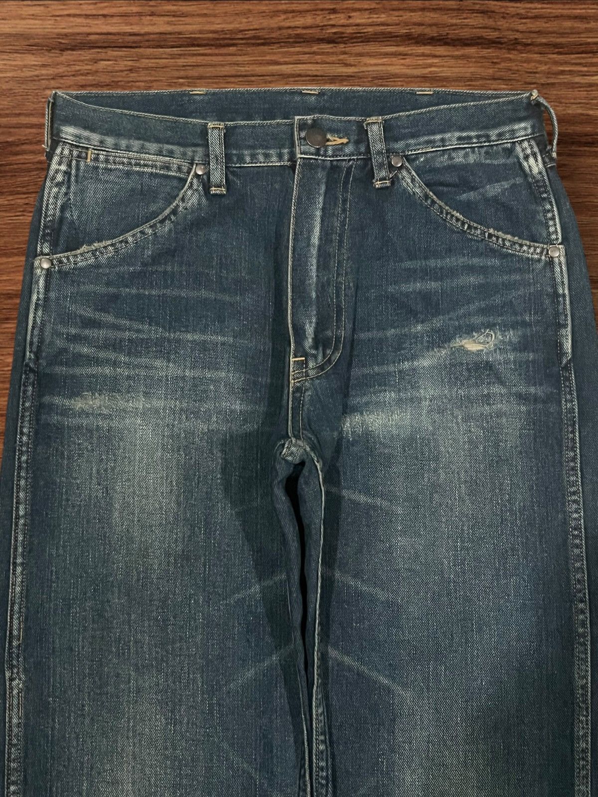 Bape Vintage OG A Bathing Ape by Nigo Indigo Blue Jeans Size US 29 - 4 Thumbnail