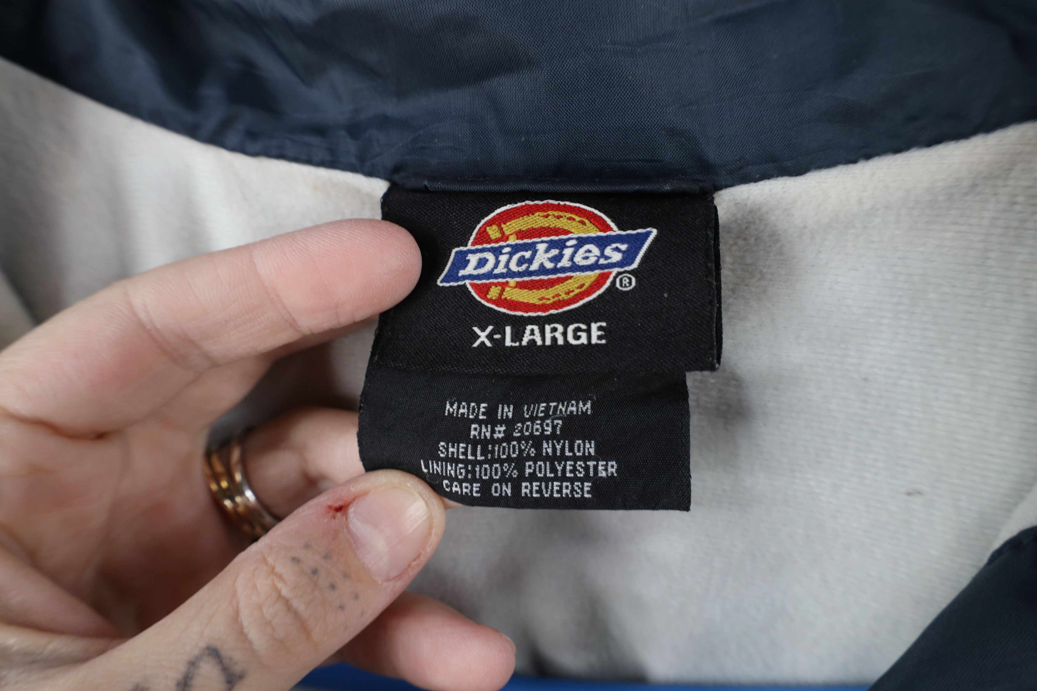 Dickies Vintage Dickies Lined Coaches Coach Windbreaker Jacket Size US XL / EU 56 / 4 - 11 Thumbnail