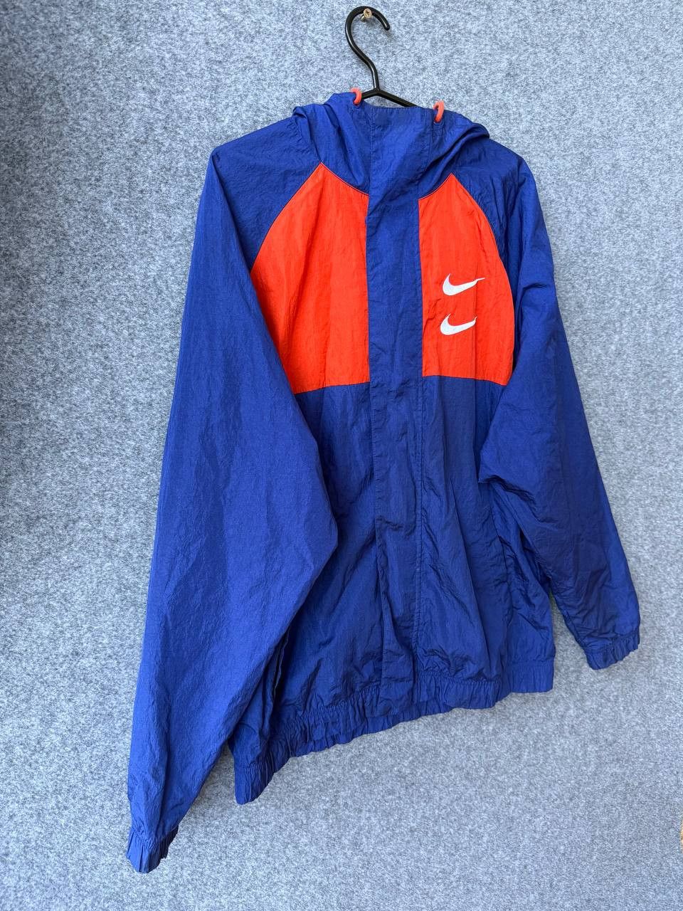 Nike Nike NSW Double Swoosh Mens Blue Orange Jacket Size M Size US M / EU 48-50 / 2 - 2 Thumbnail