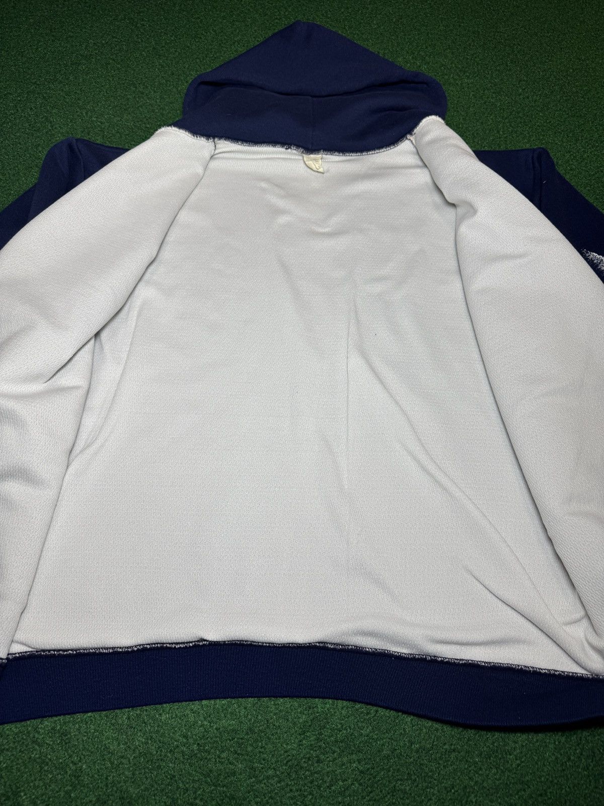 Vintage Vintage 80s Thermal Lined Double Face XL Full Zip Hoodie Size US XL / EU 56 / 4 - 4 Thumbnail