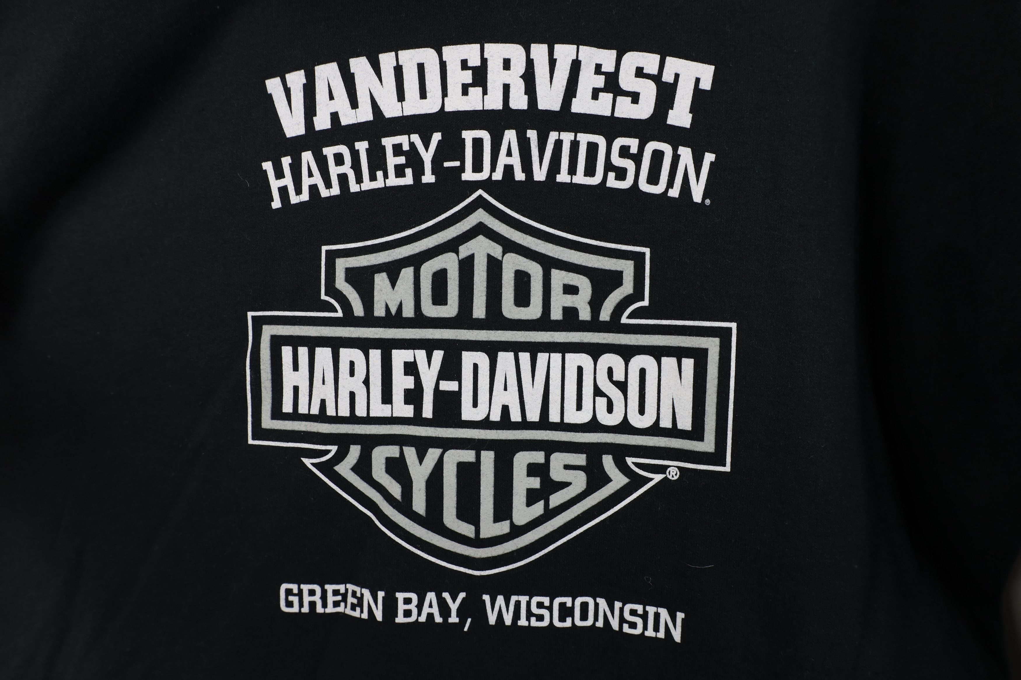 Harley Davidson Vintage Y2K Harley Davidson Terry Babydoll Hoodie Sweatshirt Size M / US 6-8 / IT 42-44 - 13 Thumbnail