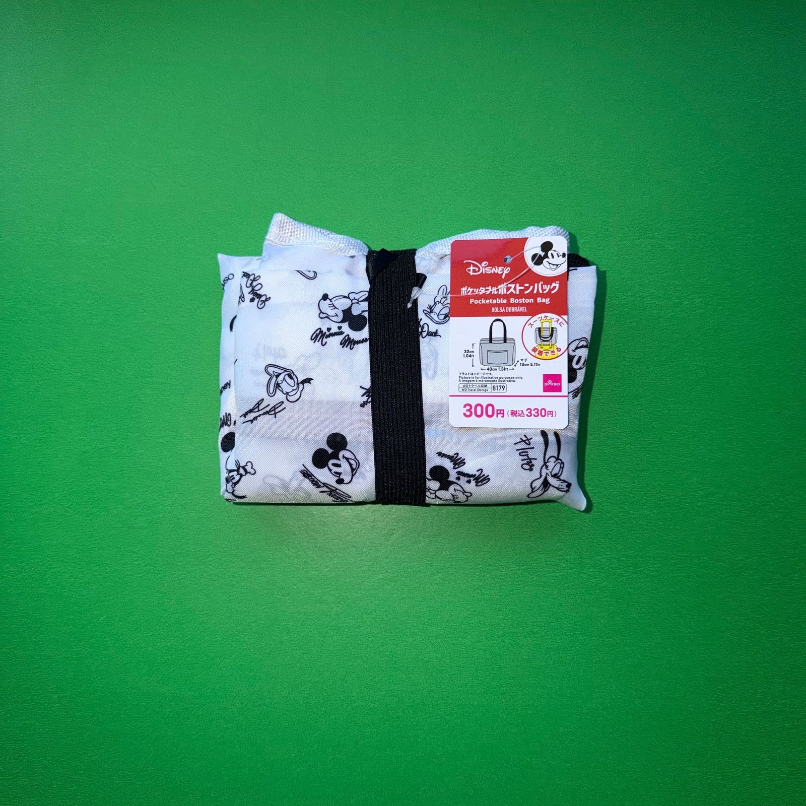 Disney Vintage Disney Mickey Mouse Black White Lunch Tote Set Japan Size ONE SIZE - 11 Thumbnail