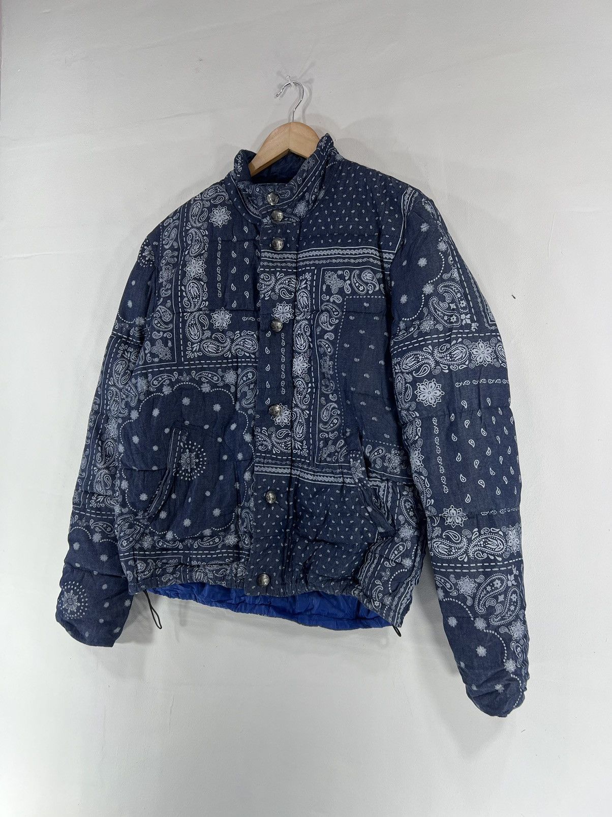 Kapital Kountry Vintage Jacket Half Puffer Jacket Paisley Design Size US L / EU 52-54 / 3 - 7 Thumbnail