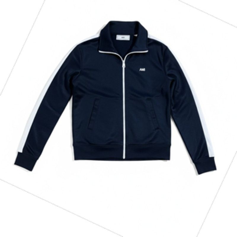 AMI AMI Paris Men's Full-Zip Navy Tracksuit Jacket - X Small Size US XS / EU 42 / 0 - 2 Thumbnail