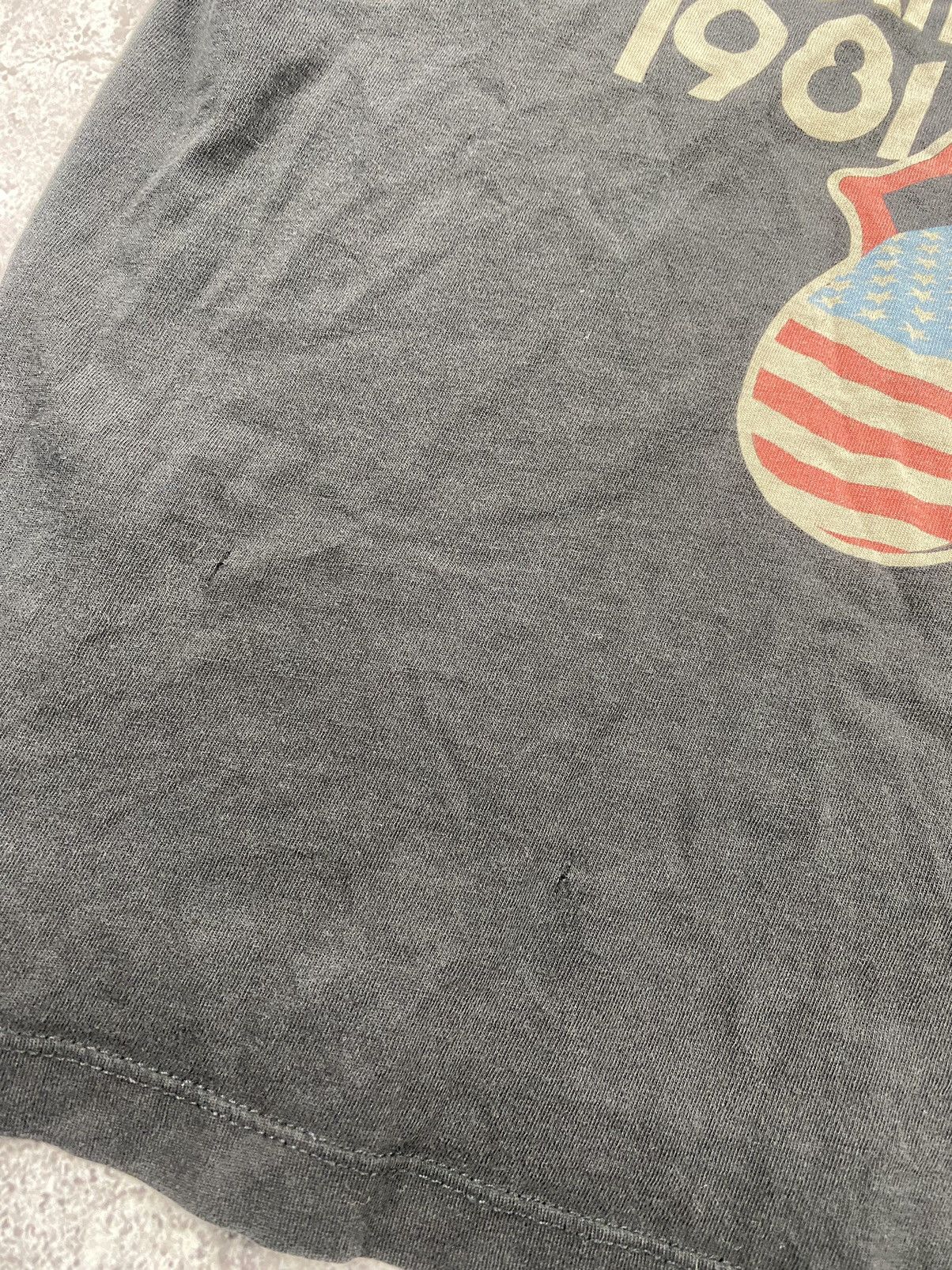 Band Tees × The Rolling Stones × Vintage 1981 The Rolling Stones Tour Vintage T-Shirt Tee USA Size US M / EU 48-50 / 2 - 4 Thumbnail