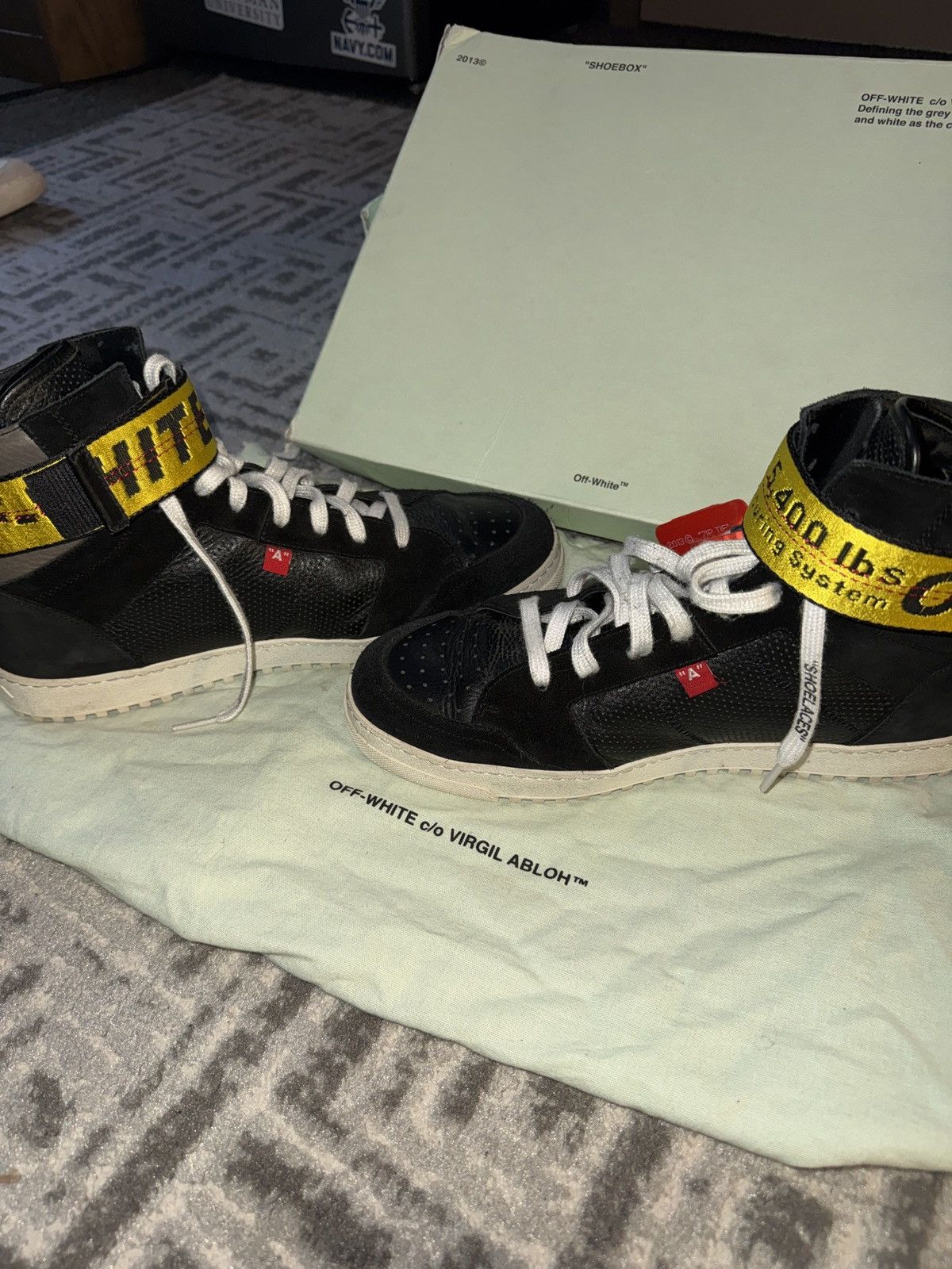Off-White Off White Industrial Hightops Size US 9 / EU 42 - 3 Thumbnail