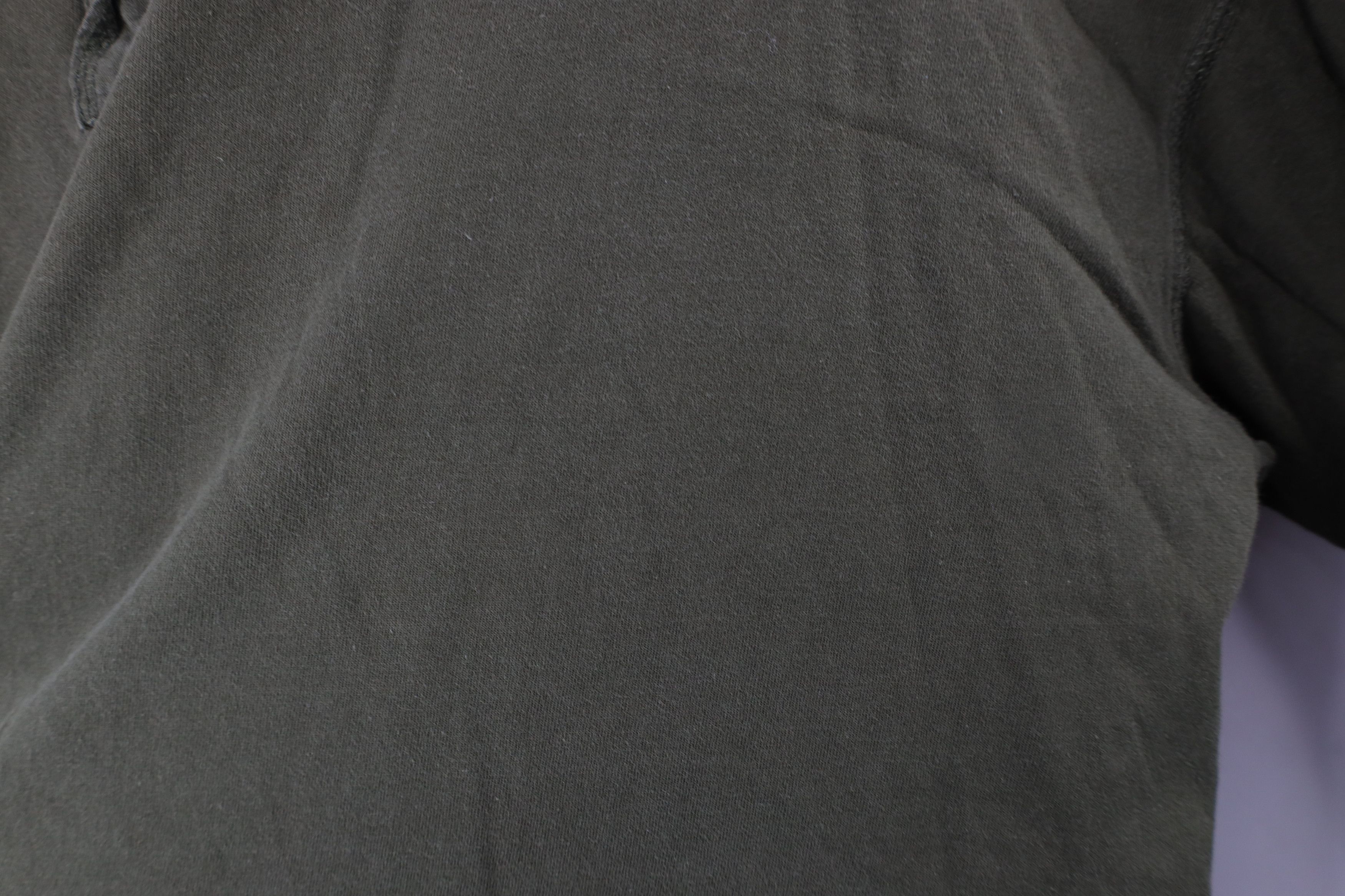 Vintage Vintage 90s Streetwear Long Sleeve Henley T-Shirt Olive Size US XL / EU 56 / 4 - 5 Thumbnail