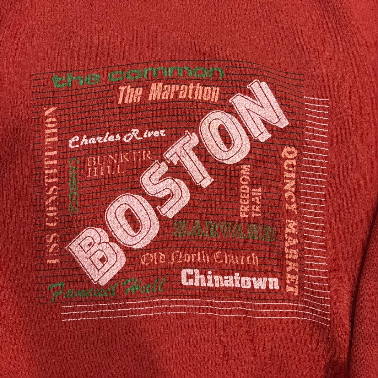 Other Vintage Boston Crewneck Red Size XL Size US XL / EU 56 / 4 - 2 Thumbnail