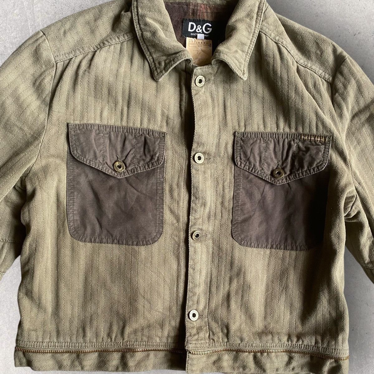 Dolce & Gabbana Vintage 2003 D&G Hunting Jacket Size US XL / EU 56 / 4 - 2 Thumbnail