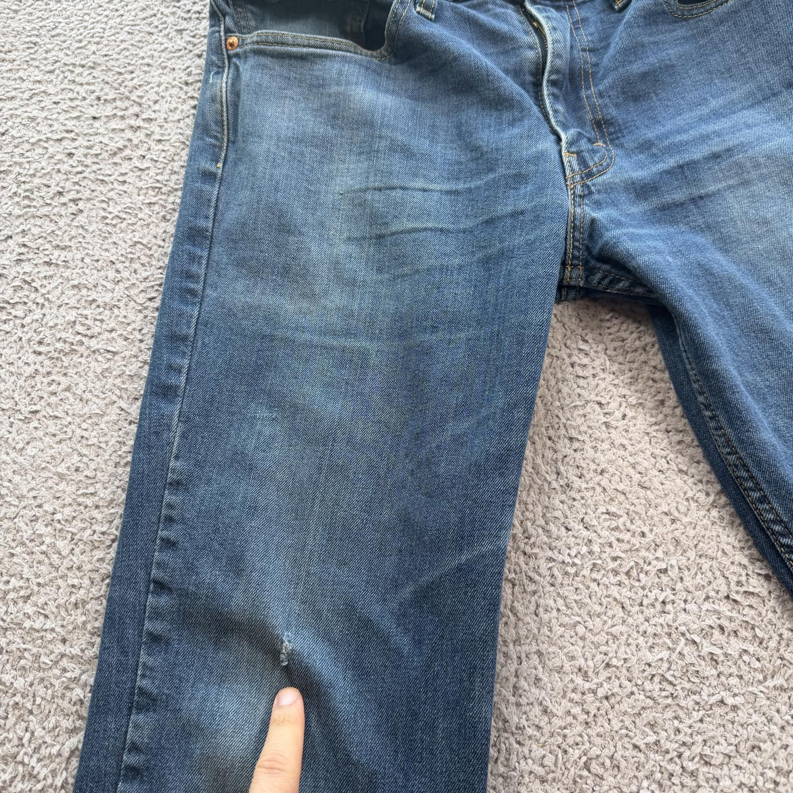 Levi's Levis 516 Straight Leg Jeans Mens 34x32 Medium Wash Blue Size US 34 / EU 50 - 10 Thumbnail