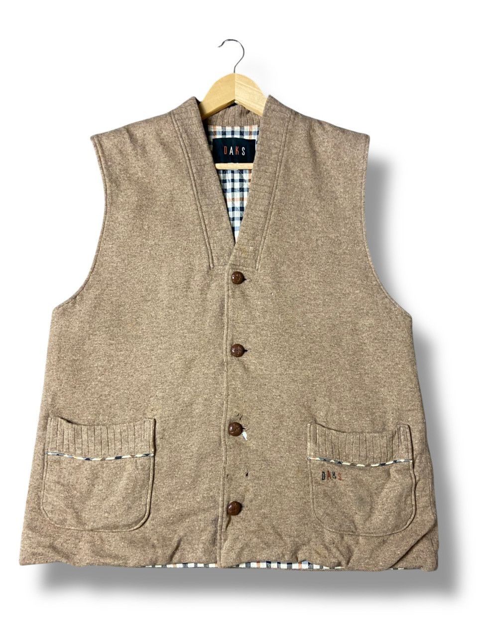 DAKS Vintage DAKS LONDON Vest (146) Size US M / EU 48-50 / 2 - 1 Thumbnail