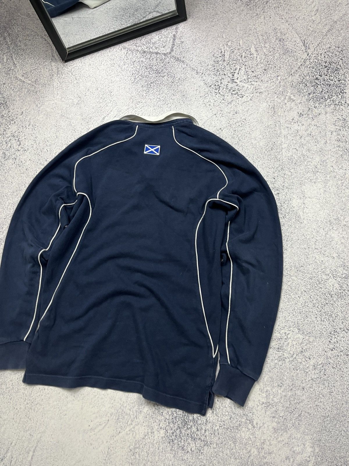 Canterbury of New Zealand Vintage Canterbury Scotland Murray Rugby Long Sleeve Rare Size US S / EU 44-46 / 1 - 14 Thumbnail