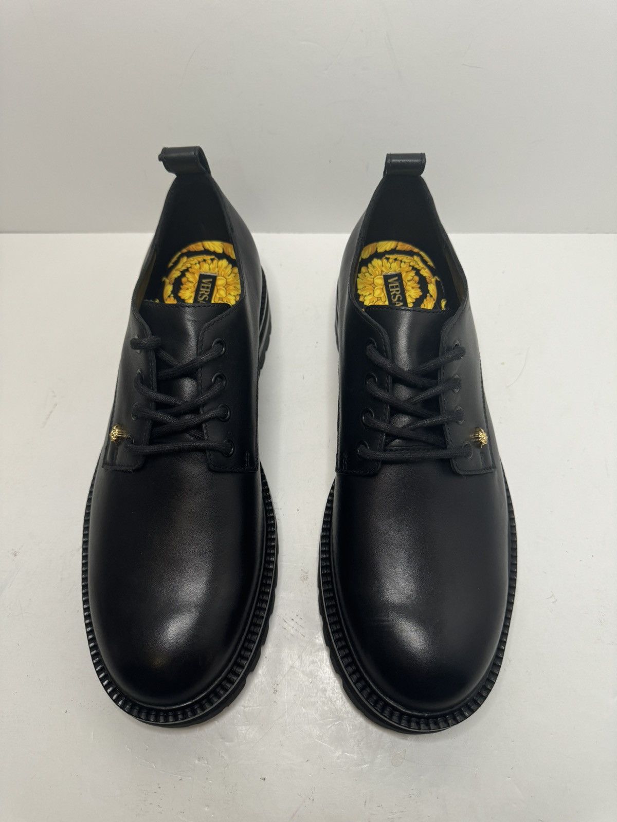 Versace Versace Medusa Logo Men's Lace Up Shoes Size US 9 / EU 42 - 2 Thumbnail
