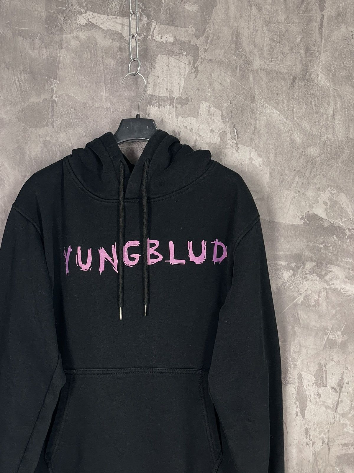 Rap Tees × Vintage Yungblud Big Logo Black Street Graphic Hype Hoodie Size US M / EU 48-50 / 2 - 4 Thumbnail