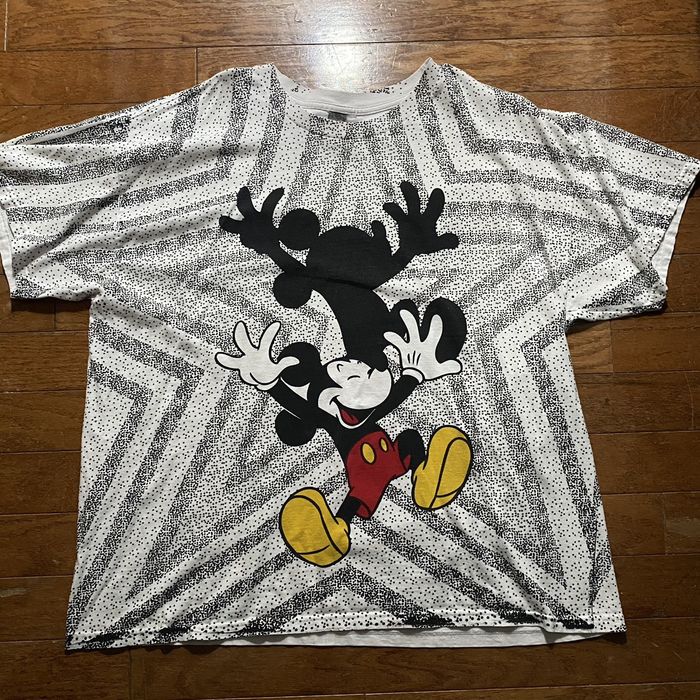 Vintage Vintage Disney Mickey Mouse All Over Print Grailed 6241