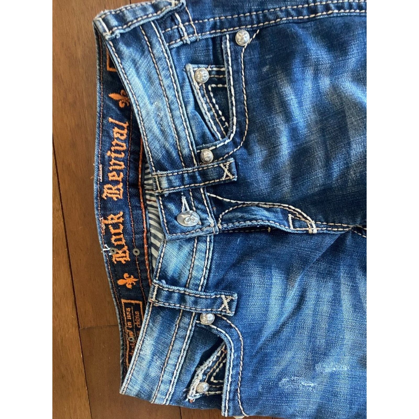 Rock Revival Rock Revival Stretch Jeans Size 25 Size 25" / US 0 / IT 36 - 2 Thumbnail