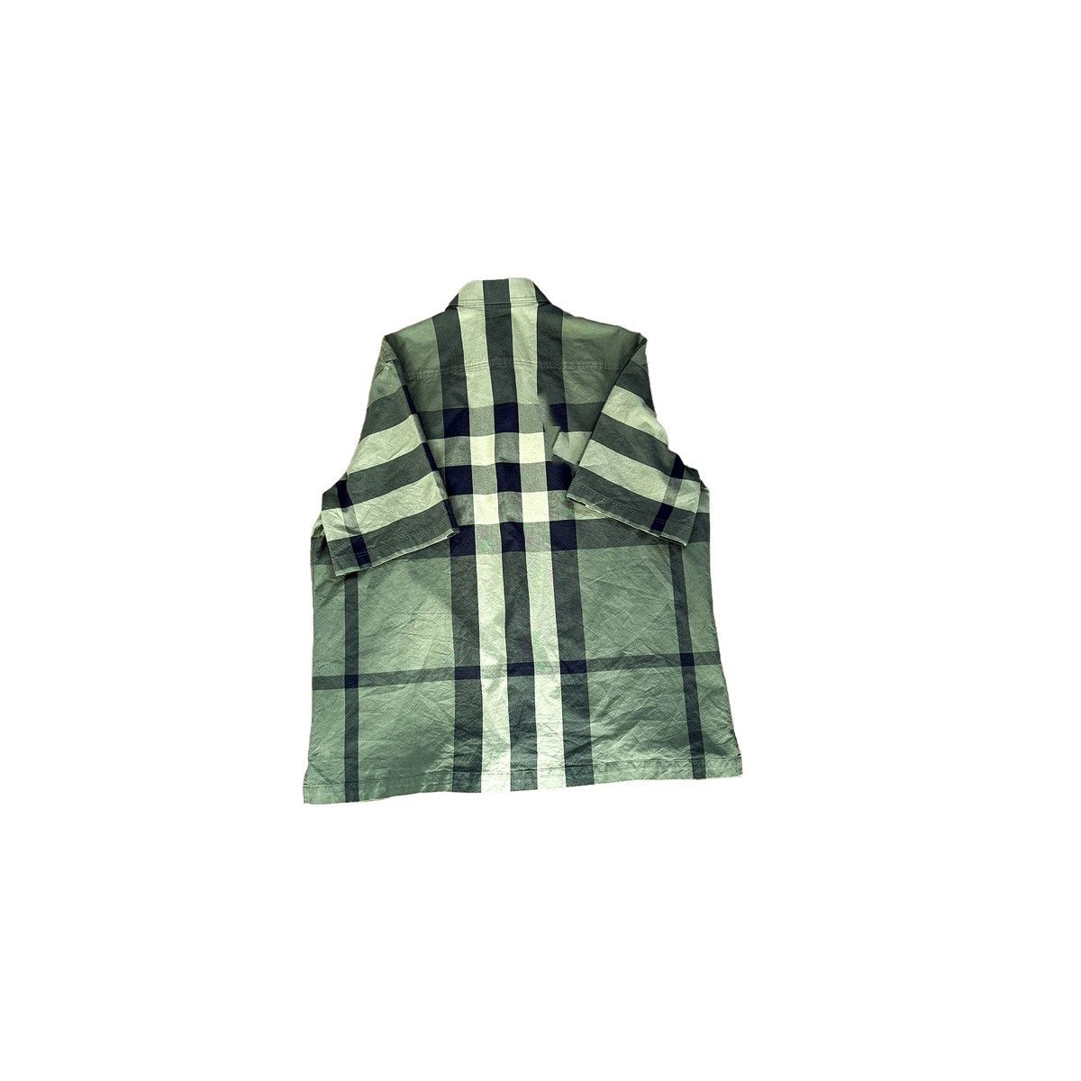 Burberry Burberry green check shirt Size US XL / EU 56 / 4 - 2 Thumbnail