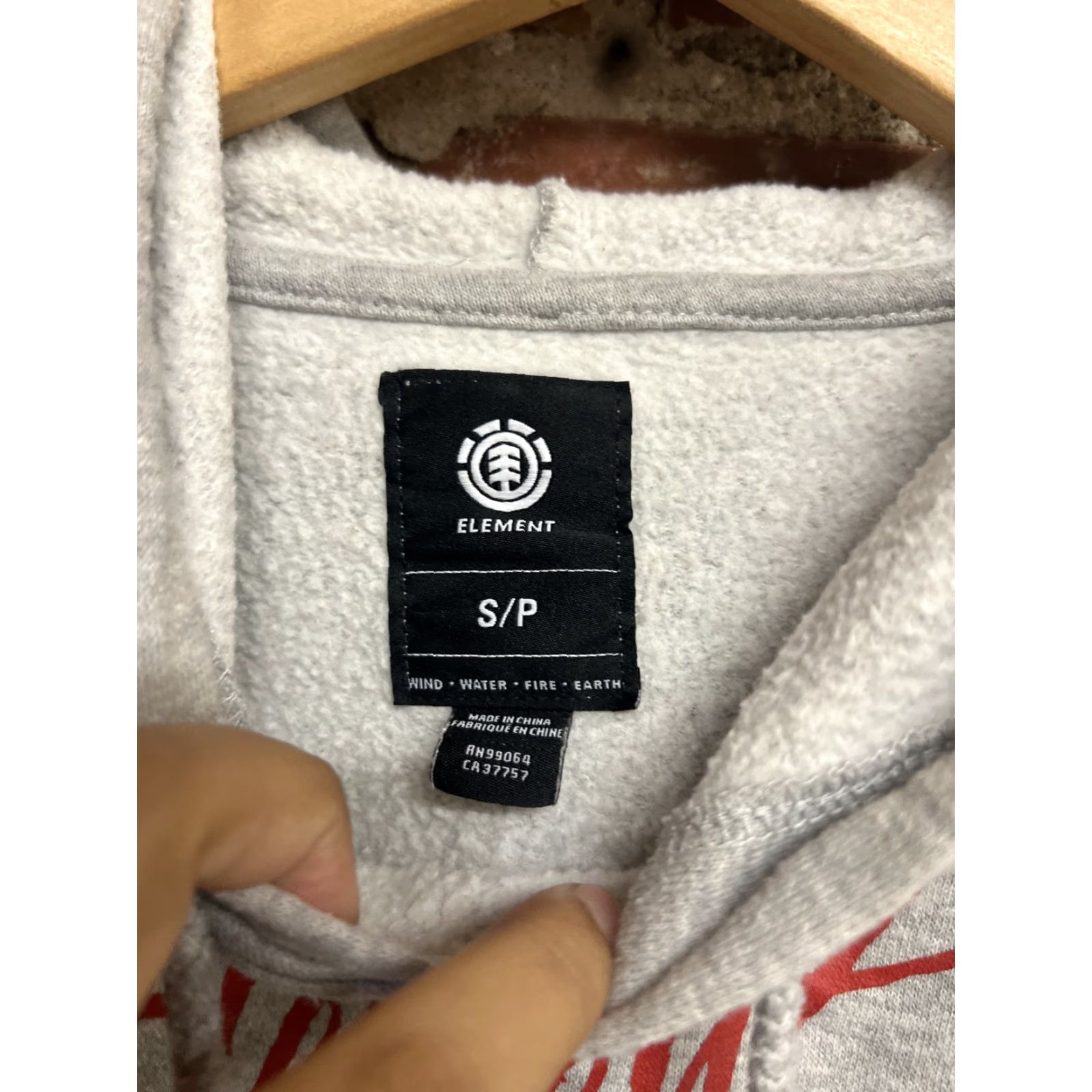 Element Element Hoodie Pullover Gray Mens Small Size S Full Zip Shirt Size US S / EU 44-46 / 1 - 2 Thumbnail