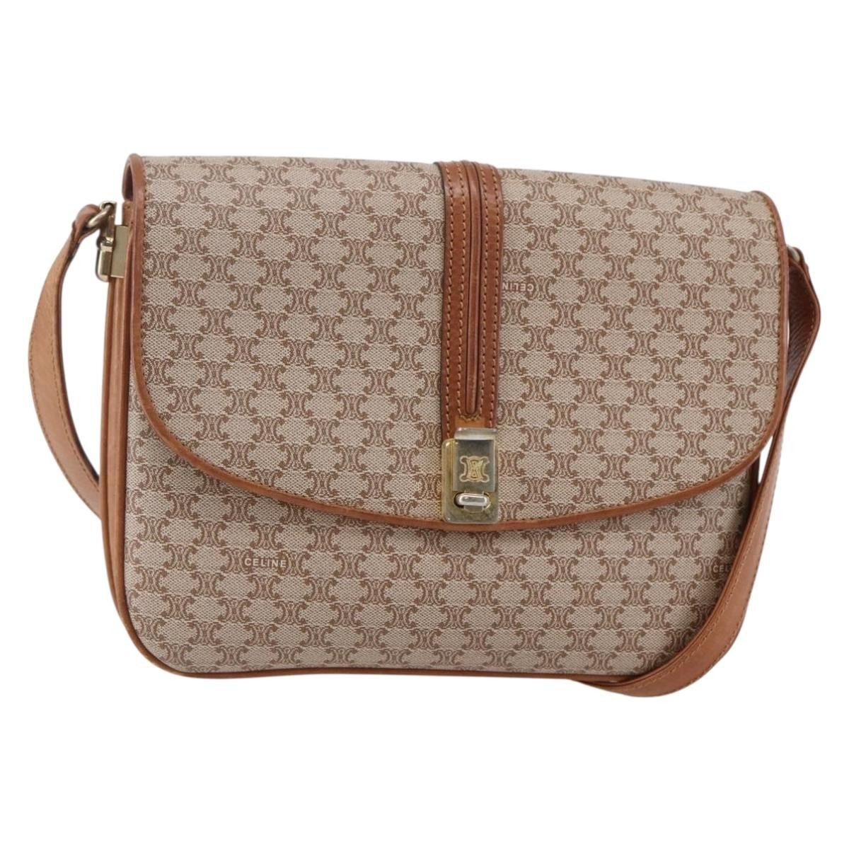 Celine Celine Vintage Macadam Canvas and Leather Size ONE SIZE - 1 Thumbnail