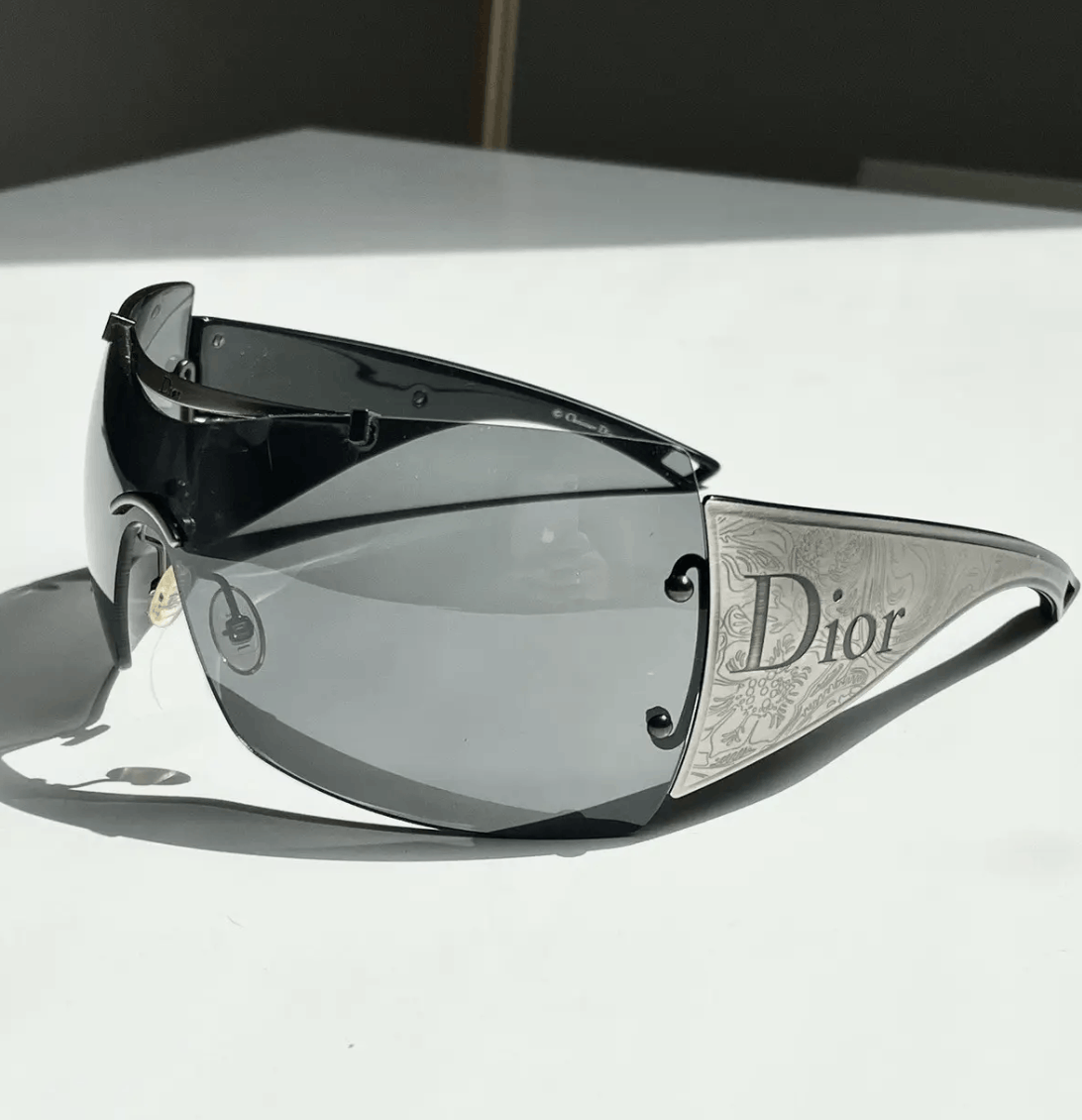Dior Dior Sunglasses Western Mask Shield Ski Logo Bike Size ONE SIZE - 4 Thumbnail