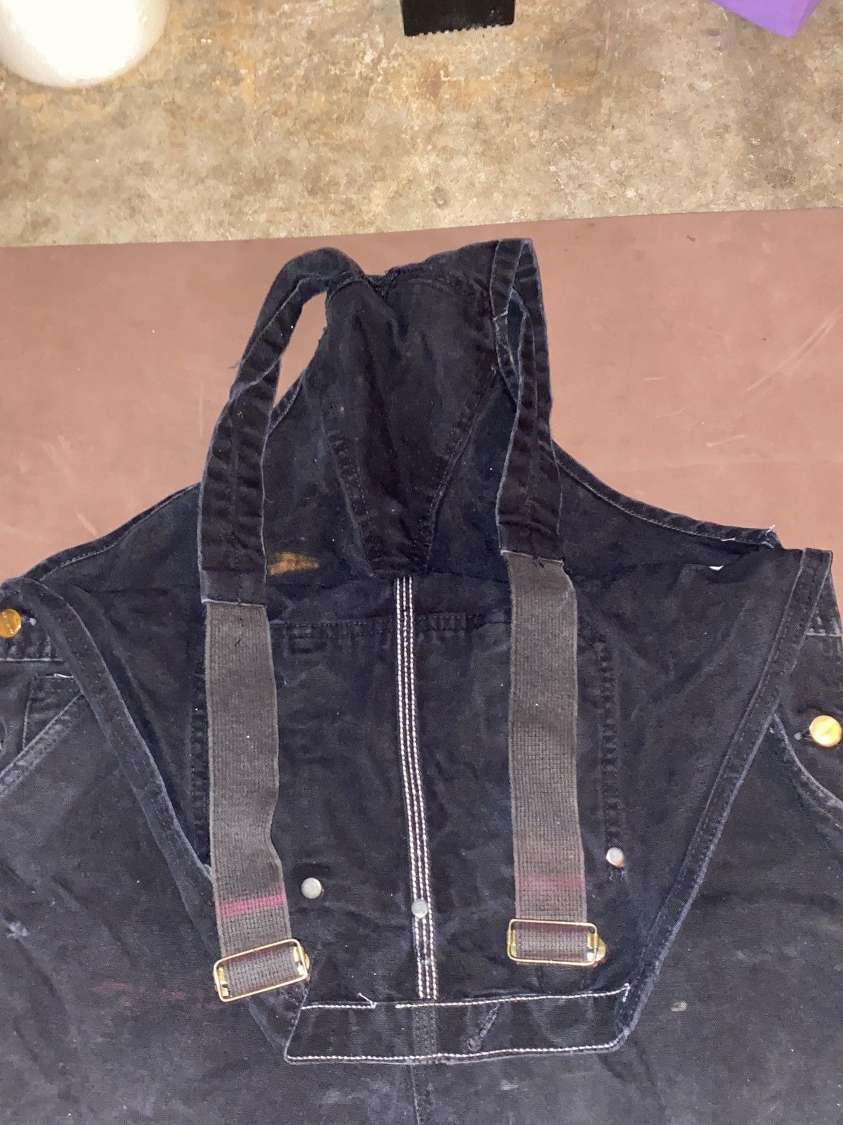 Carhartt Black Carhartt Double Knee Overalls Size US 36 / EU 52 - 4 Thumbnail