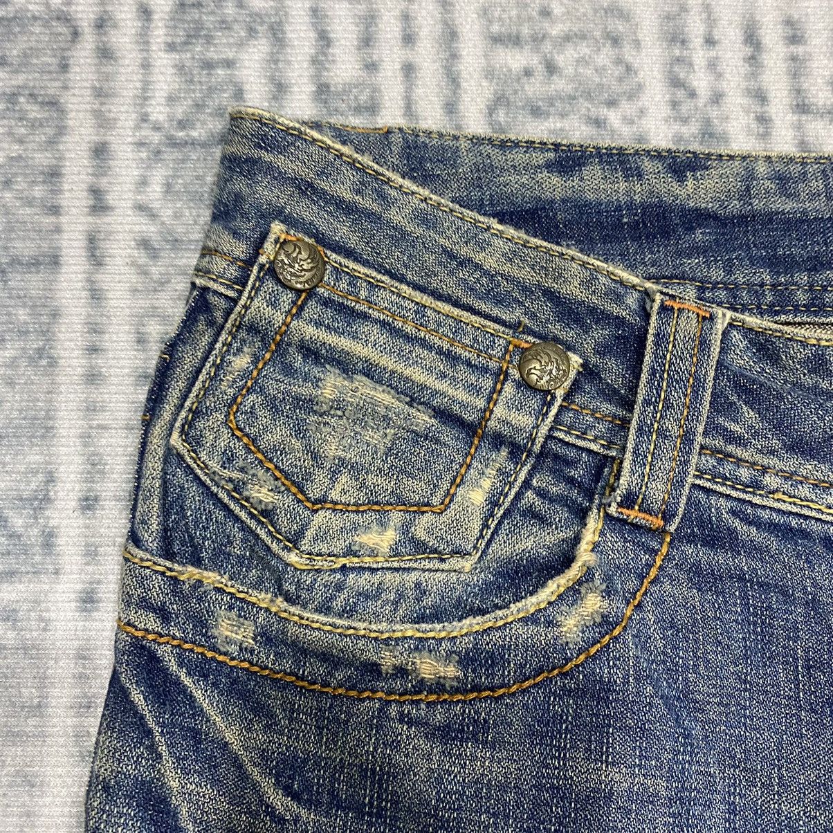 Hysteric Glamour × Japanese Brand × Le Grande Bleu (L.G.B.) Flare☠️ Eagle Japan Mudwash Bootcut Jeans Vintage 80s 90s Size US 28 / EU 44 - 11 Thumbnail
