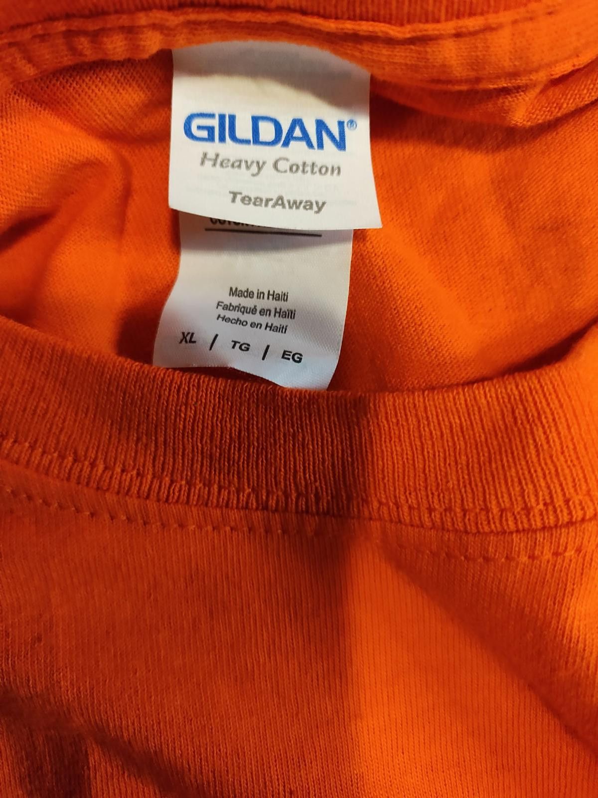 Gildan Denver Broncos Orange Logo T-Shirt Size US XL / EU 56 / 4 - 7 Thumbnail