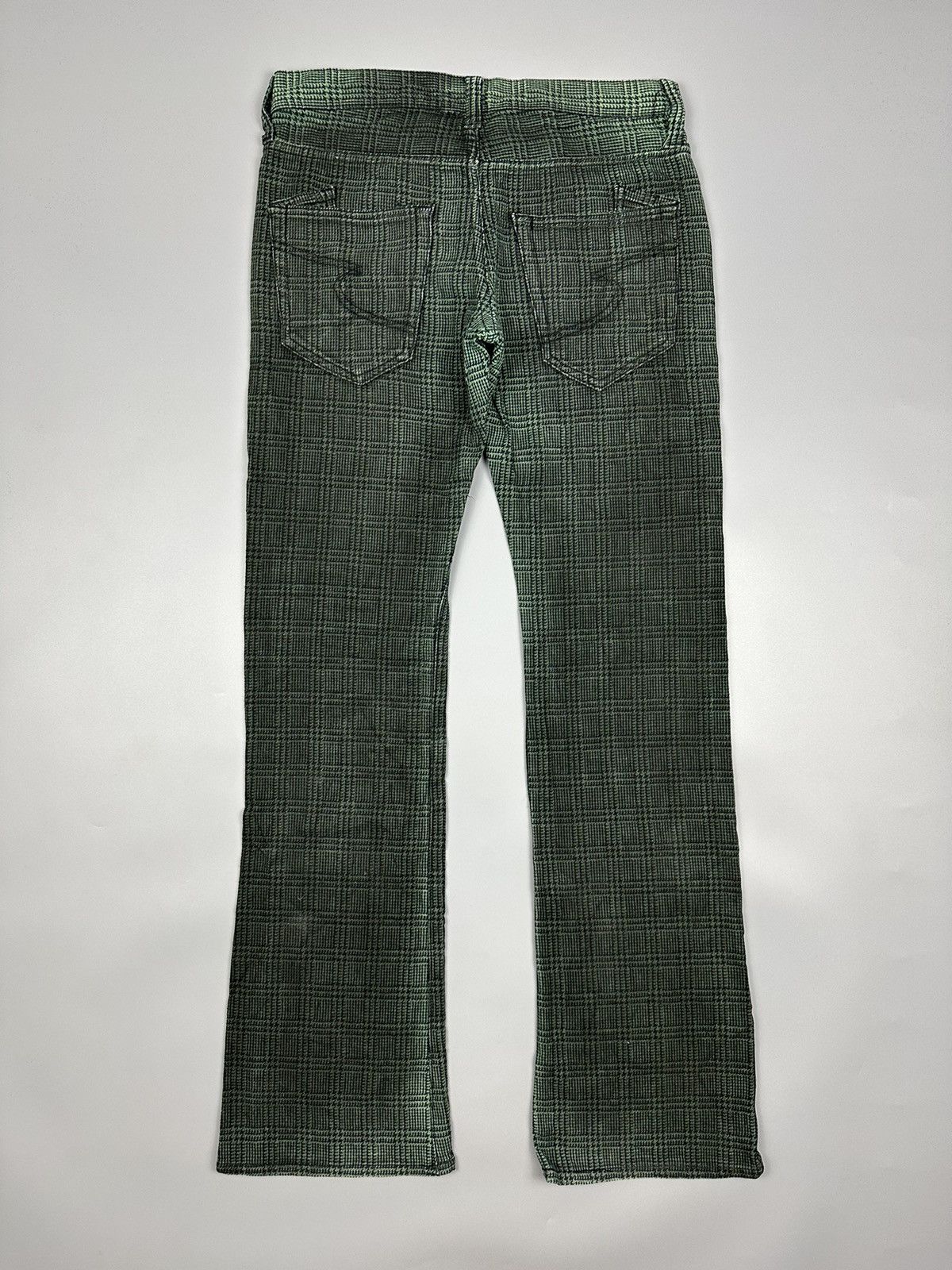 Seditionaries × semanticdesign 🔥FLARED🔥 Semantic Design Checked Flared Pants Size US 31 - 2 Thumbnail