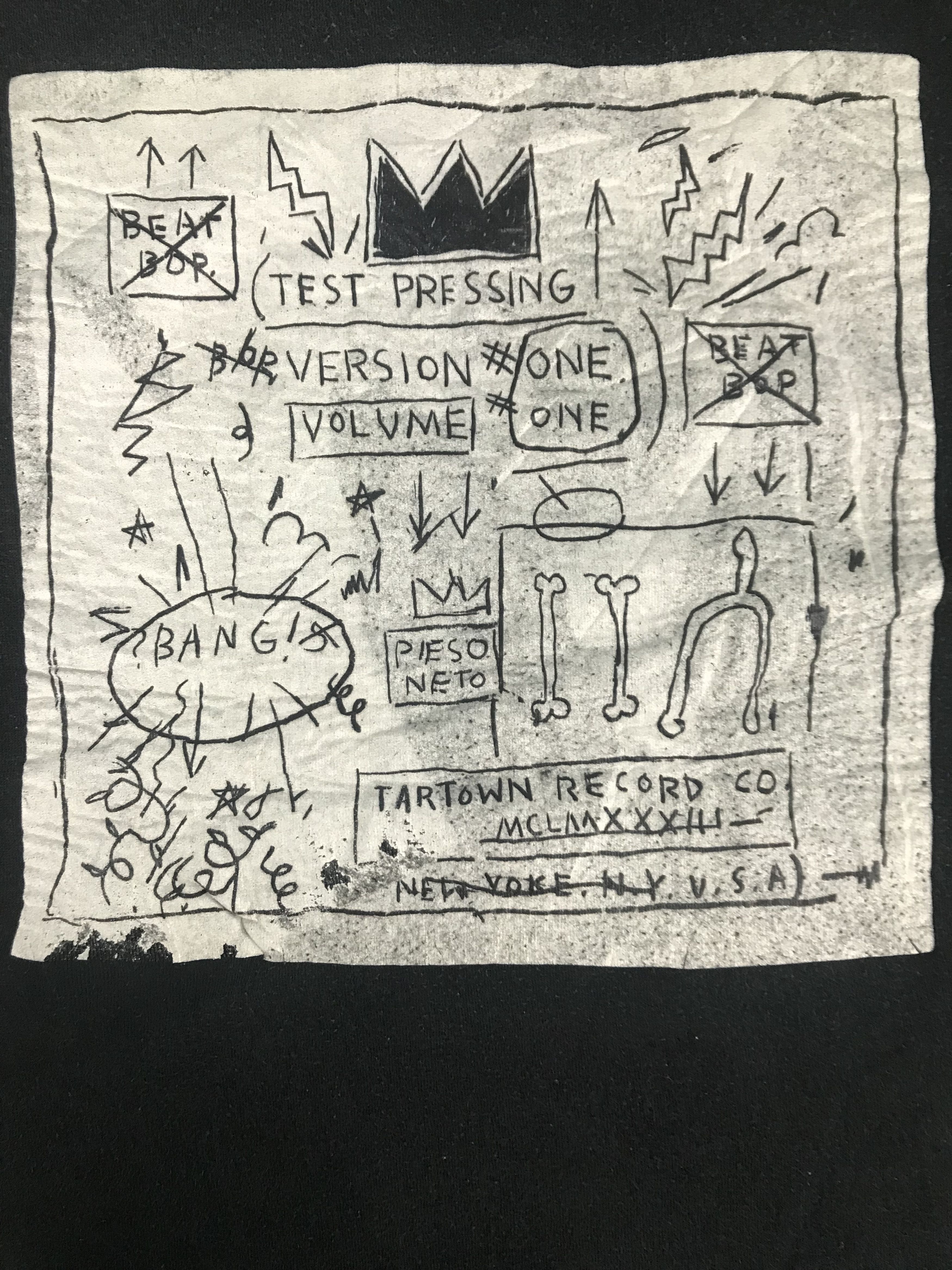 Jean-Michel Basquiat Original Jean Michel Basquiat Sweatshirt Size US M / EU 48-50 / 2 - 7 Thumbnail