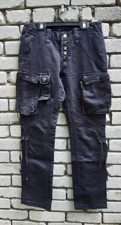 Tornado Mart Rare!! TORNADO MART CARGO TACTICAL PANT Size US 29 - 2 Thumbnail