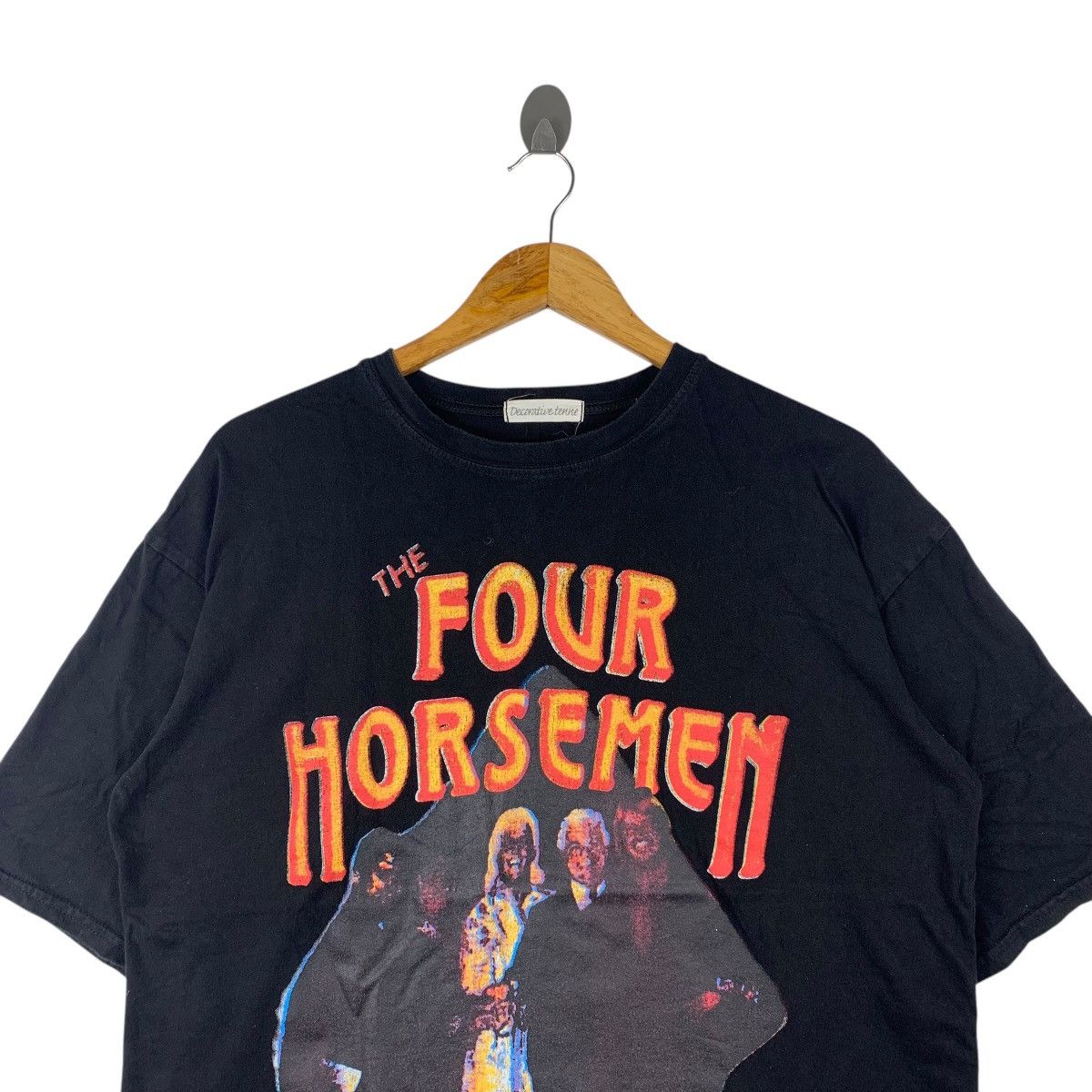THE FOUR HORSEMEN Bad To The Bone Wrestling Crewneck T-Shirt